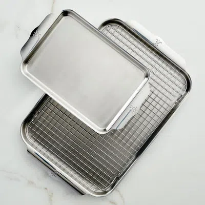 Hestan Provisions Ovenbond Ovenware Set, 3 Piece In Silver