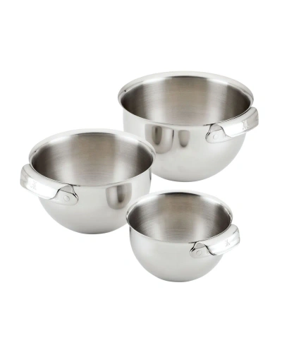 Hestan Provisions Stainless Steel 3-piece Mixing Bowl Set