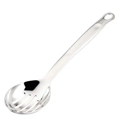 Hestan Provisions Tools 13" Slotted Spoon In Silver