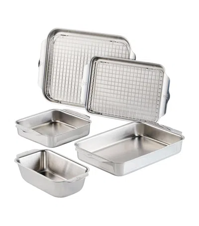 Hestan Stainless Steel Essential 7-piece Set In Silver