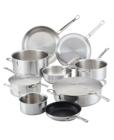 Hestan Thomas Keller Insignia Commercial Clad Stainless Steel 11-piece Set In No Color