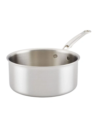 Hestan Thomas Keller Insignia Commercial Clad Stainless Steel 3-quart Open Sauce Pot In No Color