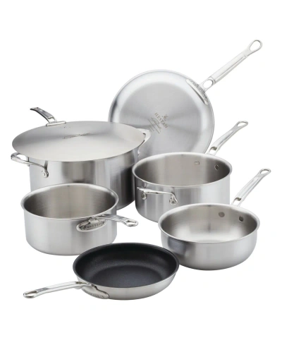 Hestan Thomas Keller Insignia Commercial Clad Stainless Steel 7-piece Set In No Color