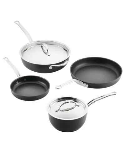 Hestan Titum Fusion Aluminum 6-pc. Cookware Set In Black