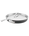 Hestan Titum Fusion Nonstick 11" Skillet With Lid In Gray