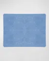 Hestia Everyday Faux Shagreen Acrylic Tray In Blue