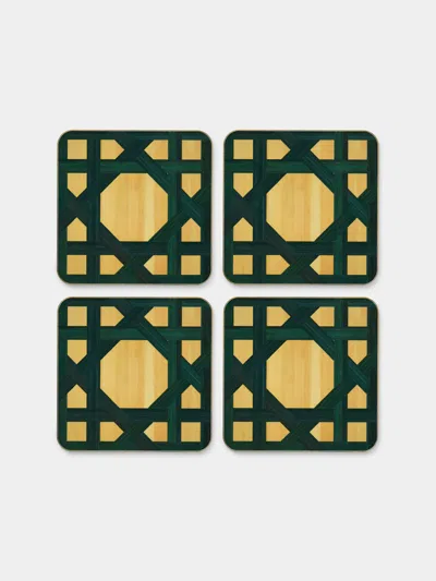 Hestialiving Epoch Wood Coasters (set Of 4)