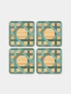Hestialiving Epoch Wood Coasters (set Of 4)