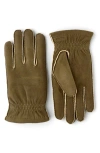 Hestra Andre Suede Gloves In Loden