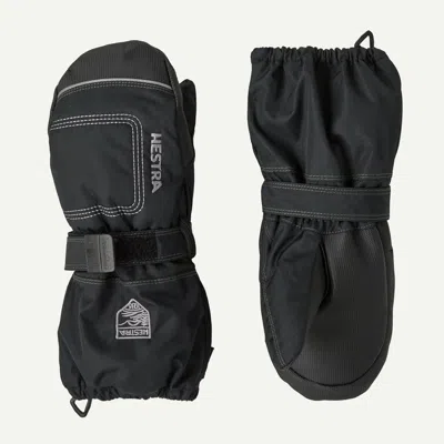 Hestra Kids' ® Baby Zippered Long Mittens In Black