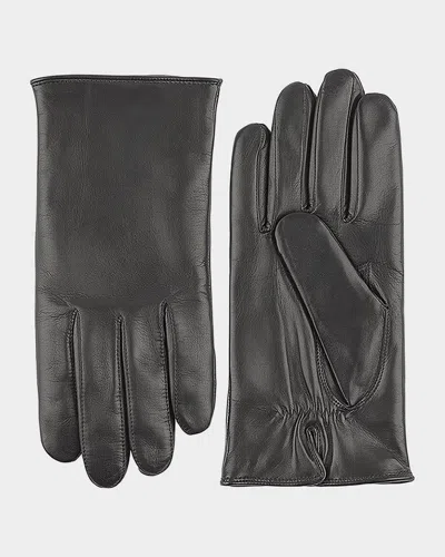 Hestra Gloves Men's Hairsheep Machine Plain Gloves In Black