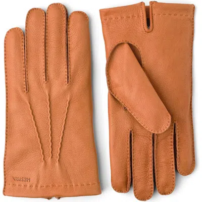 Hestra Henry Leather Gloves In Cork