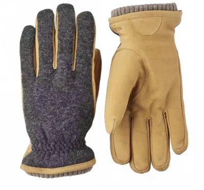 Hestra Men's Noah Glove In Charcoal In Black