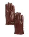 Hestra Nelson Leather Gloves In Chestnut