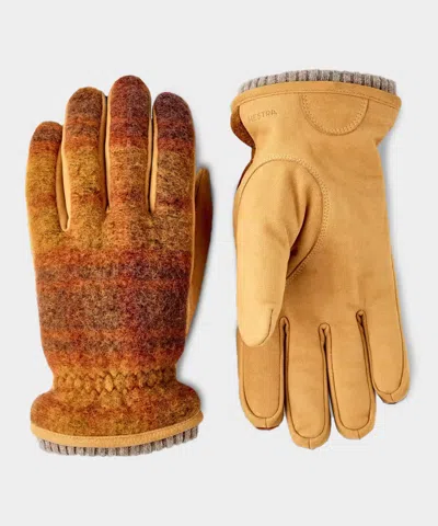 Hestra Noah Glove In Mustard In Yellow