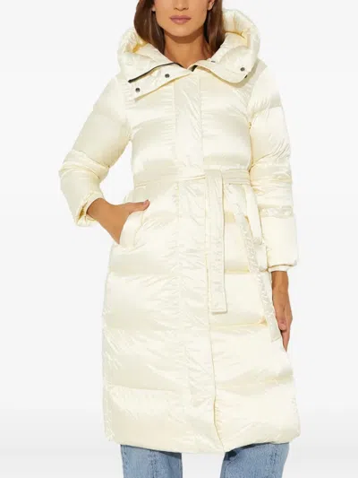 Hetregò Karen Single-breasted Coat In Neutral