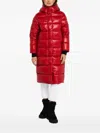 Hetregò Tara Hooded Padded Coat In Red