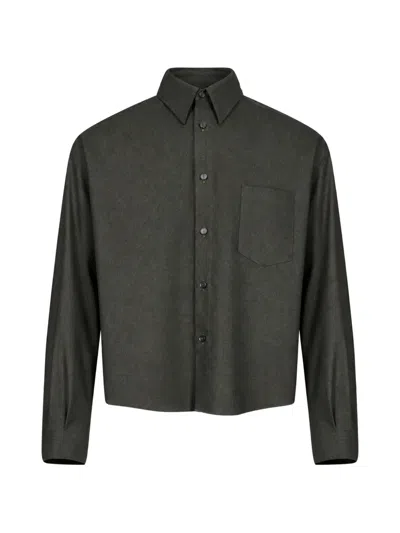 Hevo Arpinova Shirt Jacket In Green