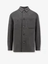 Hevo Bari Wool Coat In Black