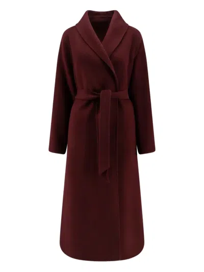 HEVO 束腰羊毛外套