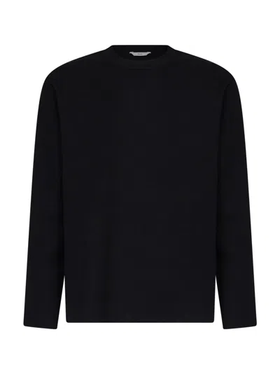 Hevo Black Compact Viscose-blend Knit Fiumara Sweater In Red