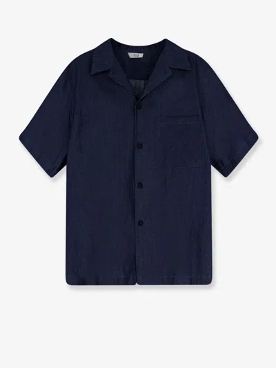 Hevo Blue Denim Shirt