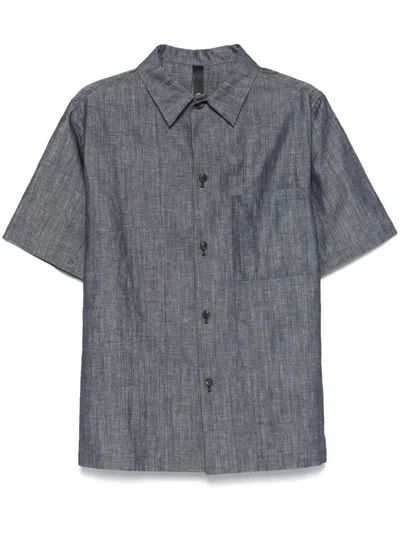 Hevo Buttoned Shirt In Blue