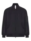 Hevo Castro Wool Blend Jacket In Black