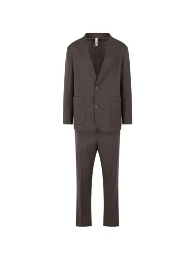 Hevo Cesine Suit In Brown