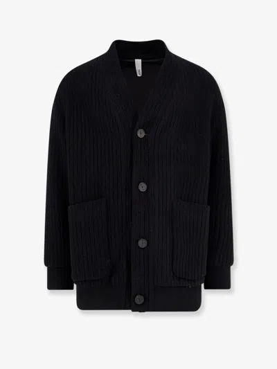 Hevo Cimino Virgin Wool Coat In Black