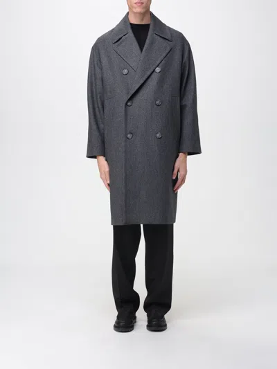 Hevo Coat  Men Color Charcoal In Gray