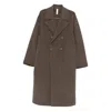 Hevo Hevò Coats In Brown