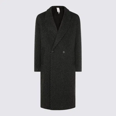 HEVO COATS GREY BLACK