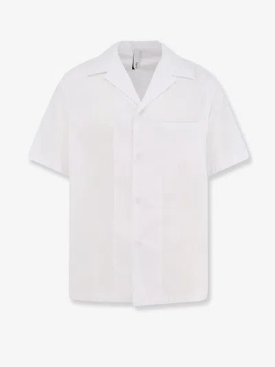 Hevo Cotton Blend Shirt In White