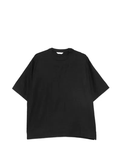 Hevo Crew-neck Short-sleeve T-shirt In Black