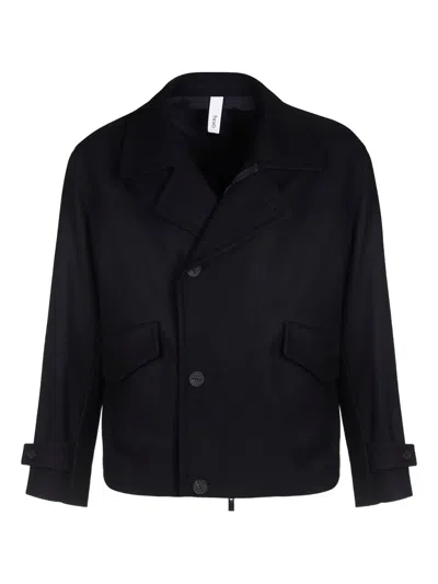 Hevo Double-breasted Jacket In Black