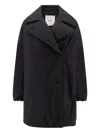 Hevo Manfredonia Jacket With Imbotex Padding In Black