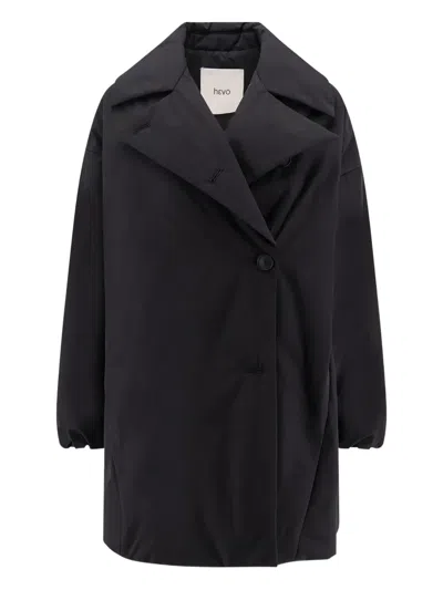 HEVO DOUBLE-BREASTED LONG-SLEEVE COAT