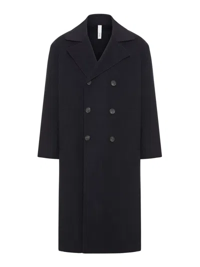 HEVO DOUBLE-BREASTED WOOL COAT