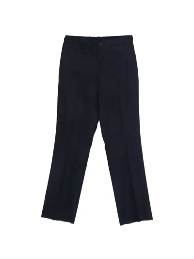 Hevo Elasticated-waist Trousers In Blue