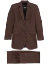 Hevo Frigole Suit In Brown