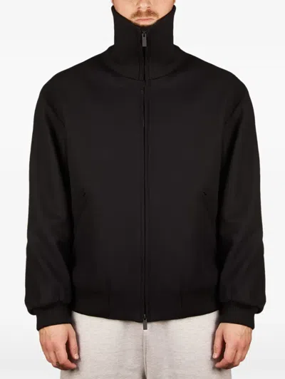 Hevo High-neck Jacket In Black