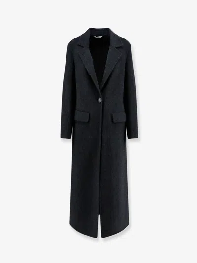 Hevo Lamiedolimpia Wool Coat In Grey