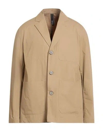 Hevo Hevò Man Blazer Beige Size 40 Cotton In Sand