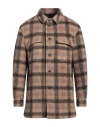 Hevo Hevò Man Coat Beige Size 40 Wool, Polyester