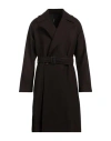 Hevo Hevò Man Coat Brown Size 42 Virgin Wool, Polyamide
