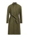 Hevo Hevò Man Coat Military Green Size 40 Virgin Wool, Polyamide