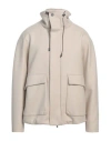 Hevo Hevò Man Jacket Beige Size 40 Pure Virgin Wool Iws, Polyamide
