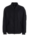 Hevo Castro Cotton Bomber Jacket In Blue