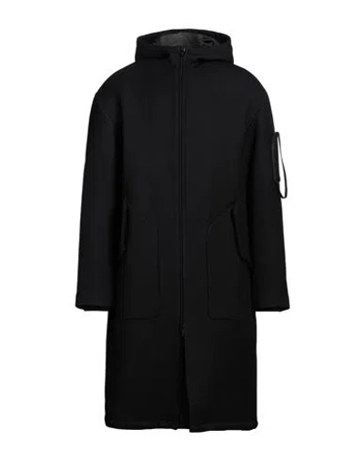 Hevo Hevò Man Jacket Black Size 42 Virgin Wool, Polyamide